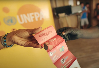 El UNFPA despliega equipos móviles de respuesta en comunidades afectadas por conflictos y crisis. © UNFPA Colombia