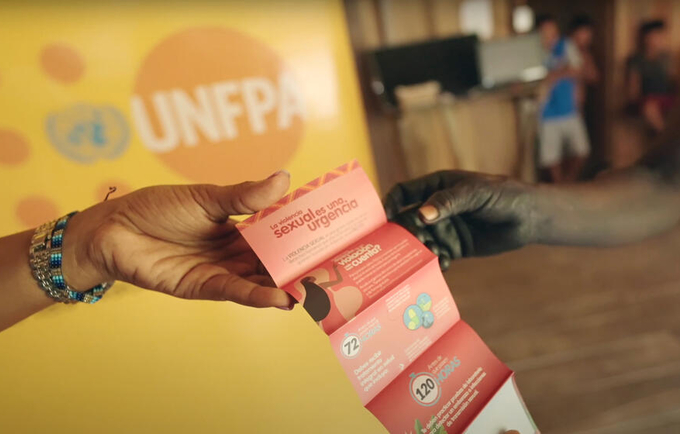 El UNFPA despliega equipos móviles de respuesta en comunidades afectadas por conflictos y crisis. © UNFPA Colombia