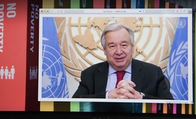 Secretario António Guterres. Fuente ONU.