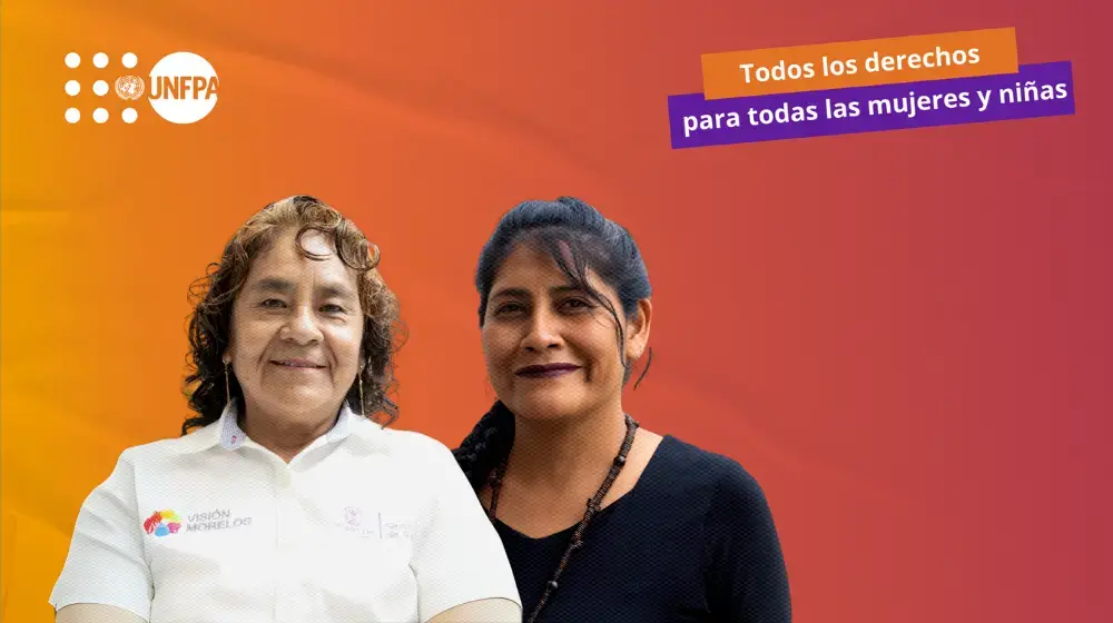 Tres mujeres que defienden sus derechos