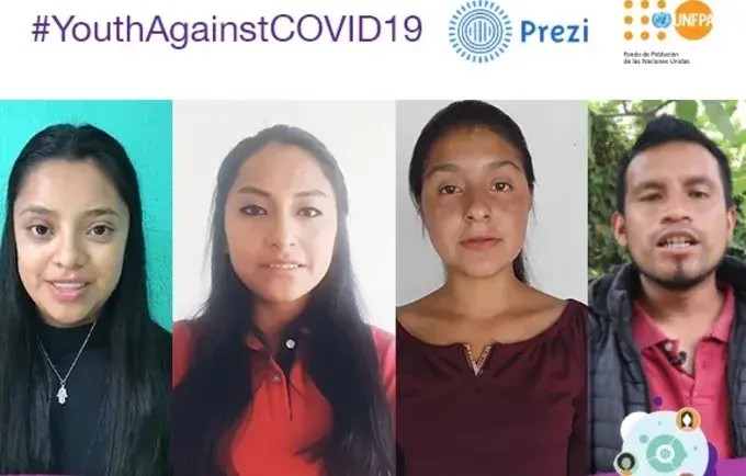 Adaptando la campaña #YouthAgainstCOVID19 para llegar a las personas más vulnerables en Guatemala