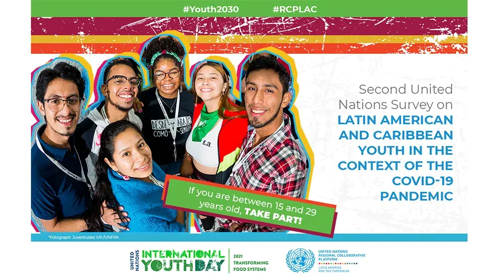 The United Nations Launches Second Survey in Latin America and the Caribbean on Youth and COVID-19