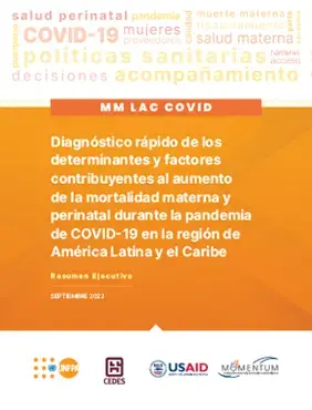 Diagnóstico rápido de los determinantes y factores contribuyentes al aumento de la mortalidad materna y perinatal durante la pandemia de COVID-19 en la región de América Latina y el Caribe