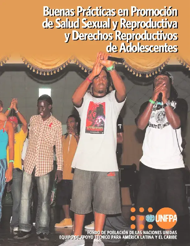 Buenas Prácticas en Promoción de Salud Sexual y Reproductiva y Derechos Reproductivos de Adolescentes